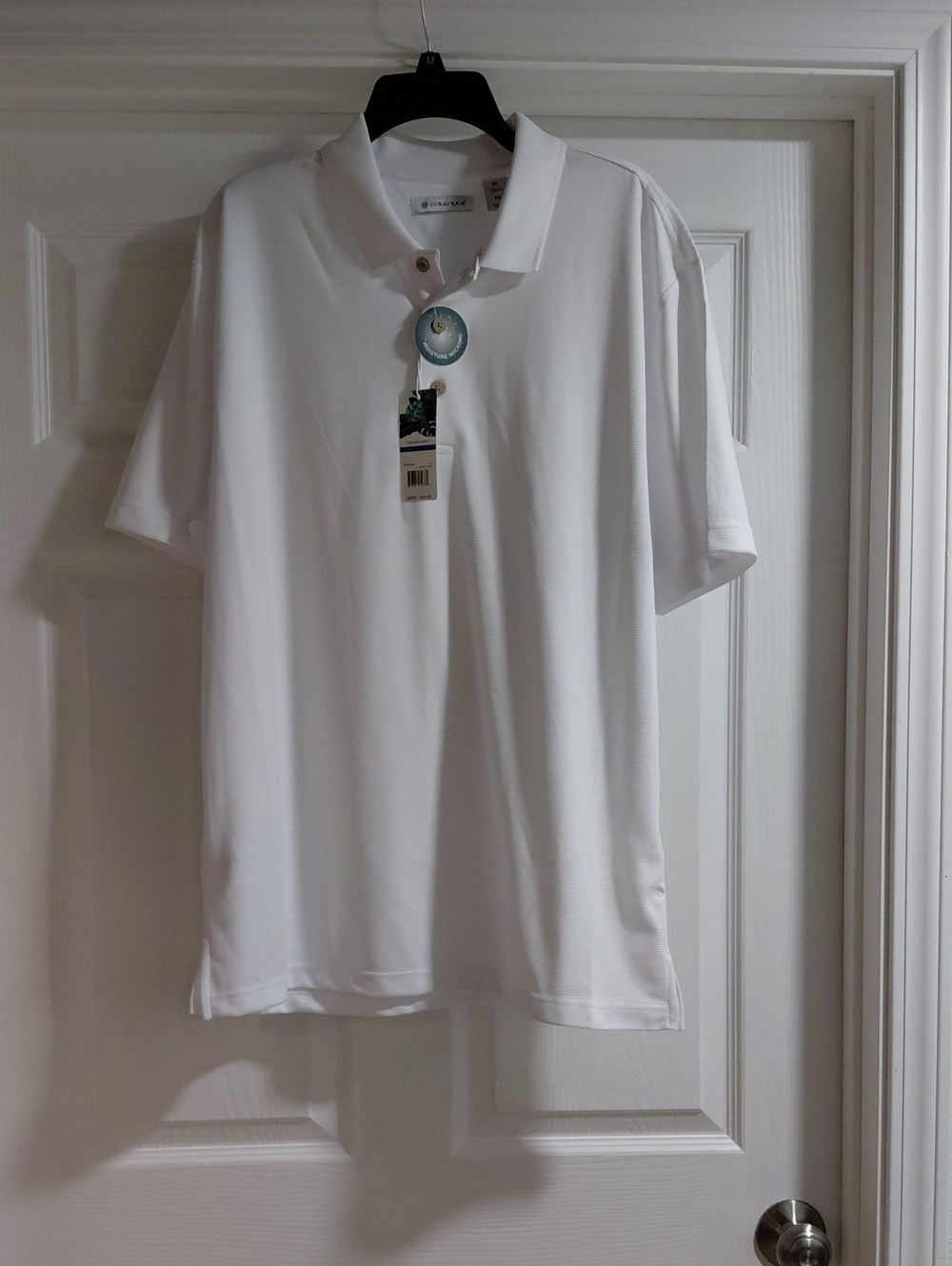 Cubavera White Polo Shirt - Short Sleeve Classic